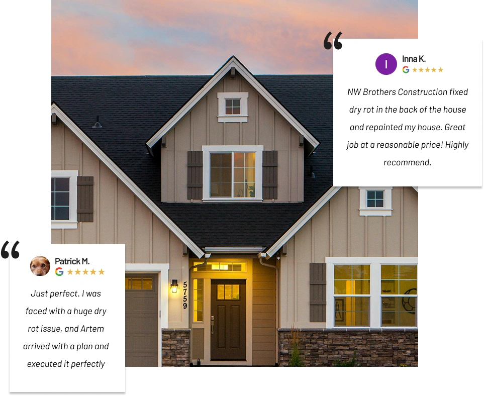 Roofing image section