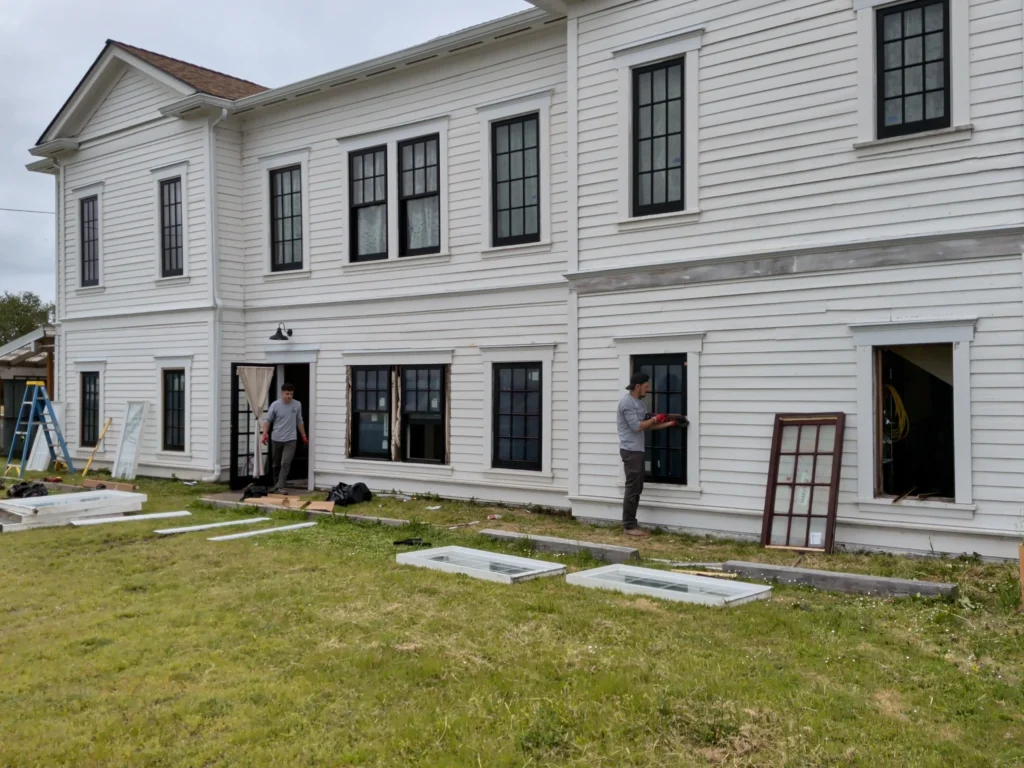 Window installation project