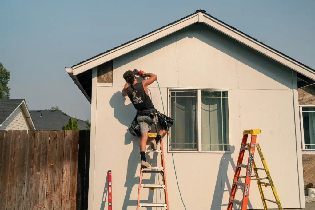 siding repair process step 4