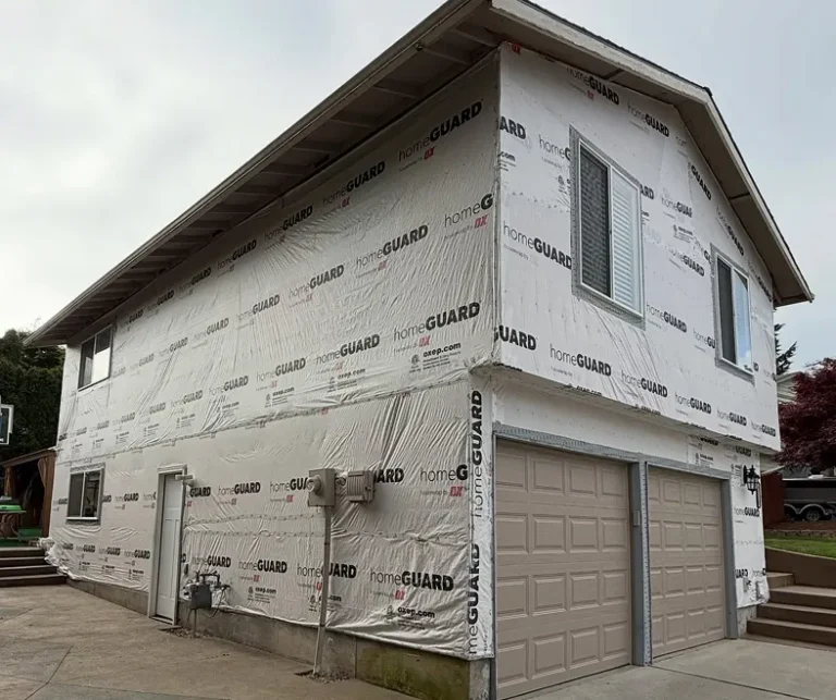 Siding process step 1