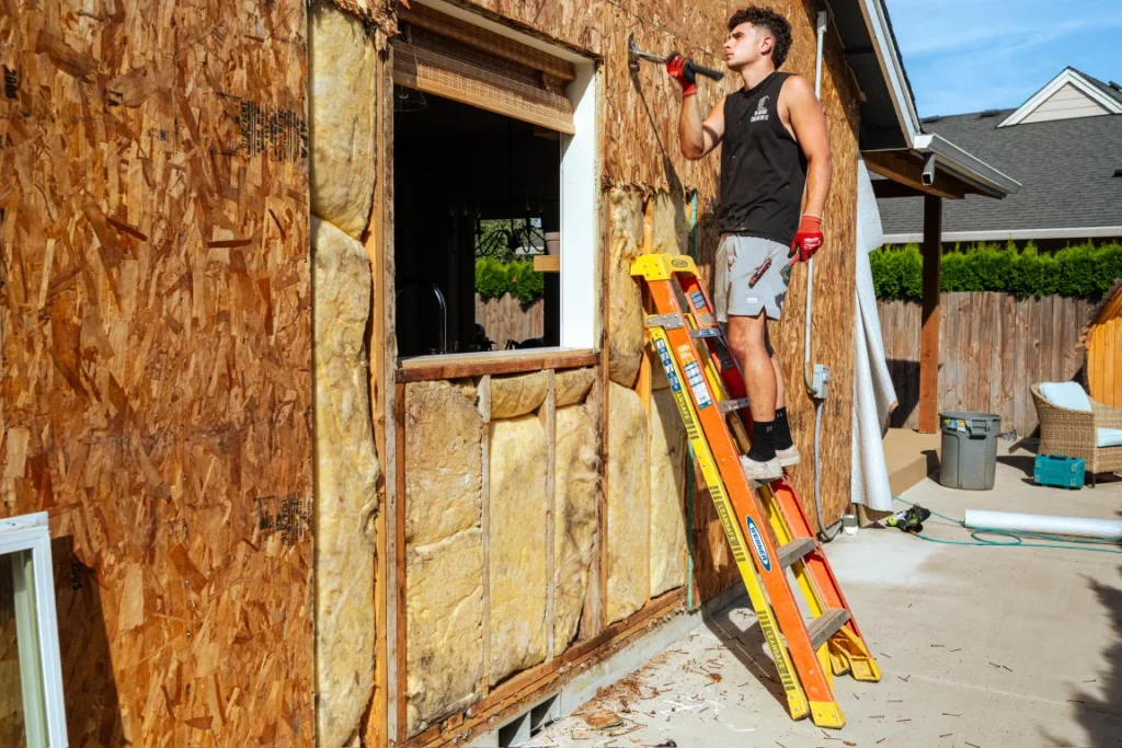 siding repair process step 2