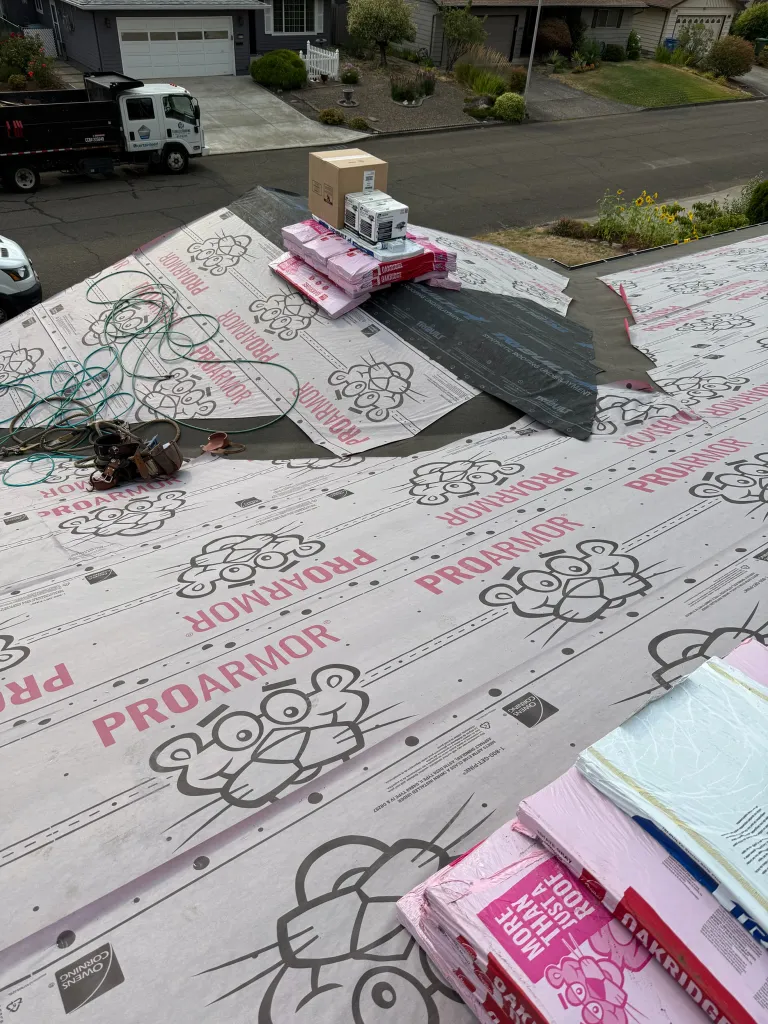 roof process step 5