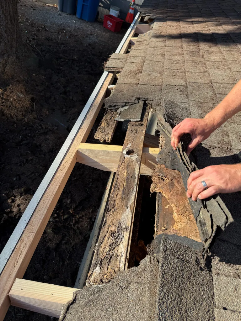 roof process step 1
